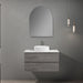 Avia 900mm Grey Ash Wall Hung Vanity With Stone Top | Indulge® - Acqua Bathrooms