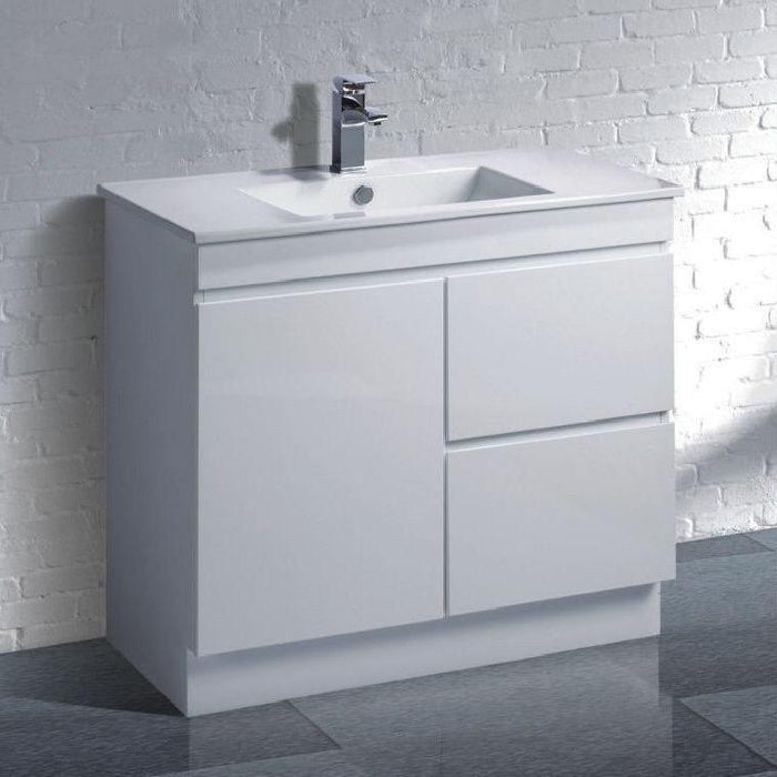 Noah 900 mm Vanity on Kickboard - Acqua Bathrooms