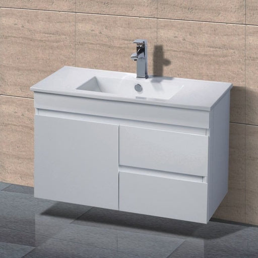 Noah 900 mm Wall Hung Vanity - Acqua Bathrooms