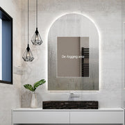 Indulge | Arched Touchless LED Mirror - Three Light Temperatures - Acqua Bathrooms