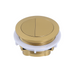 Round Brushed Gold Flush Buttons - Acqua Bathrooms