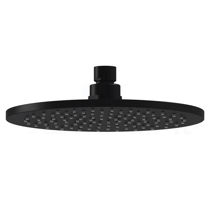 Cesena Hali Matte Black 250mm Shower Head - Acqua Bathrooms