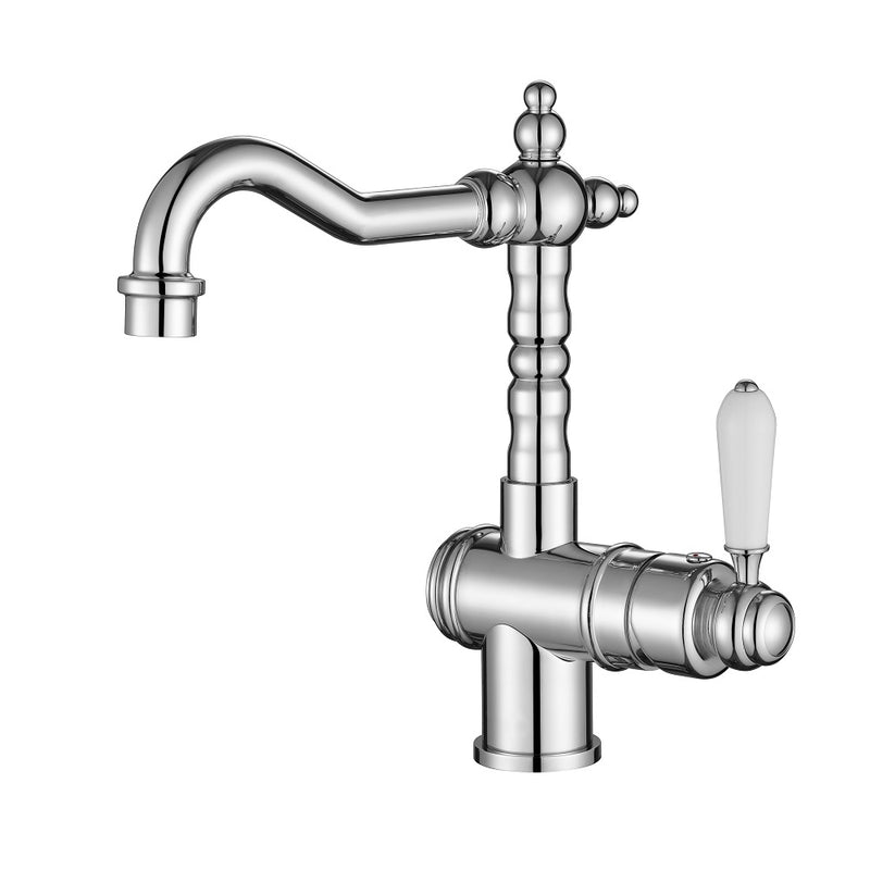 Bordeaux Traditional High Rise Basin Mixer - Acqua Bathrooms