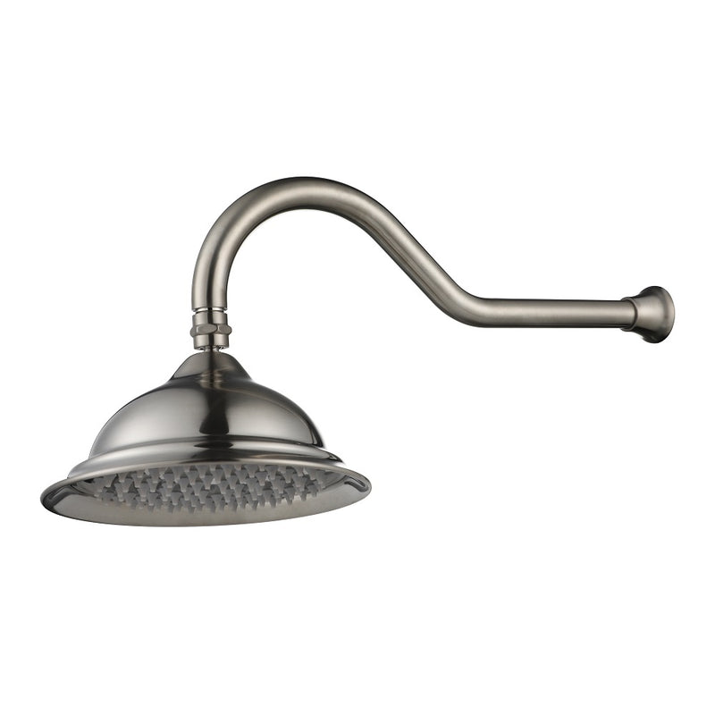 Bordeaux Traditional Brushed Nickel Shower Set - Acqua Bathrooms