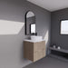 Riva | Bali 600mm Fluted American Oak Wall Hung Vanity - Acqua Bathrooms