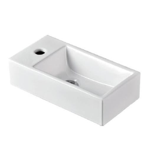405 x 205 x 105 mm Mini Wall Hung Basin - Acqua Bathrooms