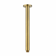 Star Round Brushed Bronze Ceiling Shower Arm - Acqua Bathrooms