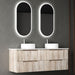 Aulic | Tuscana 1500 Oak Wall Hung Vanity - Acqua Bathrooms