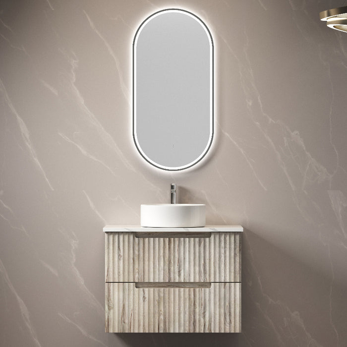 Aulic | Tuscana 750 Oak Wall Hung Vanity - Acqua Bathrooms