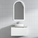Aulic | Perla 750 Matte White Wall Hung Vanity - Acqua Bathrooms
