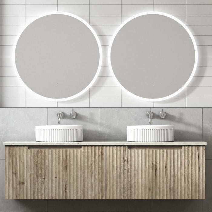 Aulic | Calder 1500 Oak Wall Hung Vanity - Acqua Bathrooms
