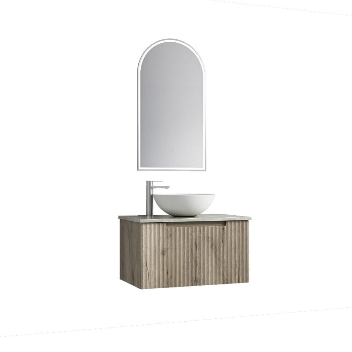 Aulic | Calder 750 Oak Wall Hung Vanity - Acqua Bathrooms