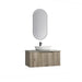 Aulic | Calder 900 Oak Wall Hung Vanity - Acqua Bathrooms