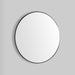 Round Black 800mm Framed Mirror By Indulge® - Acqua Bathrooms