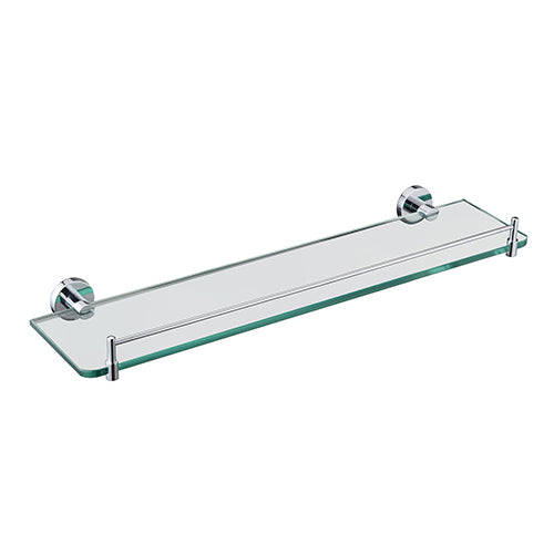 Eva Chrome Glass Shelf - Acqua Bathrooms