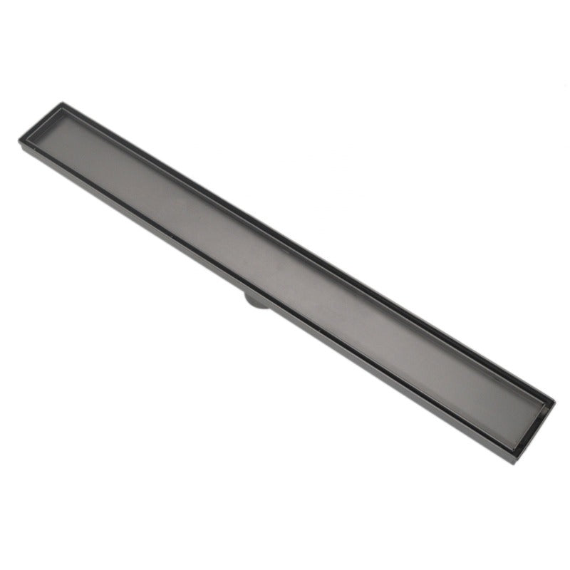 Gun Metal 1000mm Tile Insert Floor Waste - Acqua Bathrooms