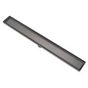 Gun Metal 800mm Tile Insert Floor Waste - Acqua Bathrooms