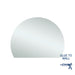 Thermo | Hamilton 1200 x 900 D-Shaped Polished Edge Mirror - Acqua Bathrooms