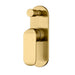 Ikon Kara Brushed Gold Wall Diverter - Acqua Bathrooms