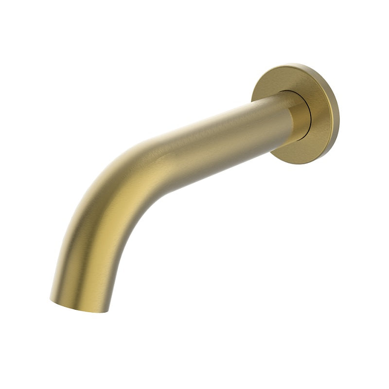 Ikon Hali Brushed Gold Bath Spout - Acqua Bathrooms