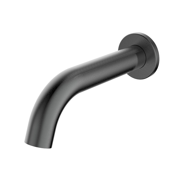 Ikon Hali Gun Metal Bath Spout - Acqua Bathrooms