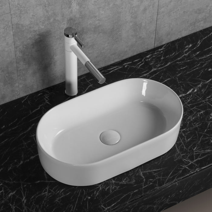 Art | 530 Oval Above Counter Basin - Acqua Bathrooms