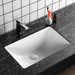 475 x 355mm Rectangular Gloss White Under Counter Basin - Acqua Bathrooms