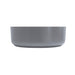 Round Matte Light Grey 355 x 355 x 120mm Above Counter Basin By Indulge® - Acqua Bathrooms