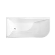 Indulge 1400 Left Corner Fit Freestanding Bath Tub - Acqua Bathrooms