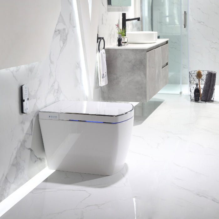 Lafeme Lucci/Leca Rimless Smart Toilet | Automatic Open - Acqua Bathrooms