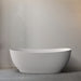Layla Matte White 1500 Provincial High End Freestanding Bathtub - Acqua Bathrooms