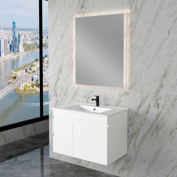Noah 750 mm Wall Hung Vanity - Acqua Bathrooms