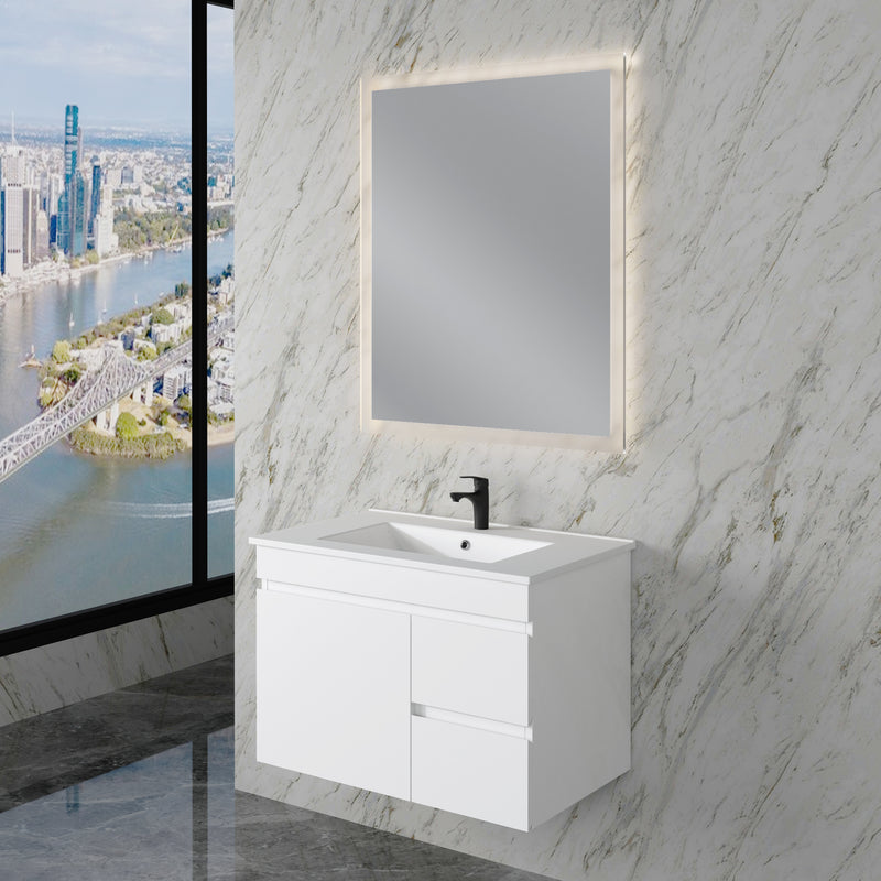 Noah 750 mm Wall Hung Vanity - Acqua Bathrooms