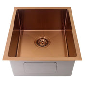 440 x 380 x 200 mm Rose Gold Kitchen Sink - Acqua Bathrooms