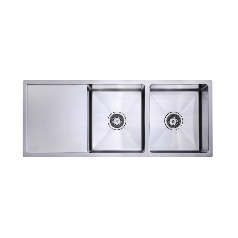 1110 x 450 x 200mm Kitchen Sink - Round Drain