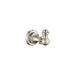Bordeaux/Montpellier Brushed Nickel Traditional Robe Hook - Acqua Bathrooms