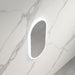Metro | Oval Frameless LED Mirror - Three Light Temperatures - Acqua Bathrooms