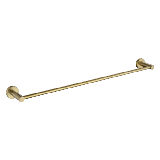 Mirage 600 mm Brushed Bronze Single Towel Rail - Acqua Bathrooms