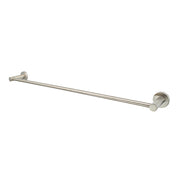 Mirage Brushed Nickel 750 mm Single Towel Rail - Acqua Bathrooms