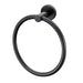 Mirage Black Towel Ring - Acqua Bathrooms