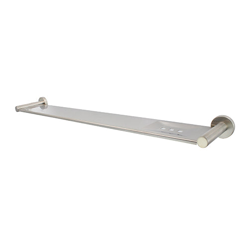 Mirage Brushed Nickel Shower Shelf Acqua Bathrooms