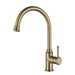 Montpellier Brushed Bronze High Rise Kitchen Mixer - Acqua Bathrooms