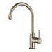 Montpellier Brushed Nickel High Rise Kitchen Mixer - Acqua Bathrooms