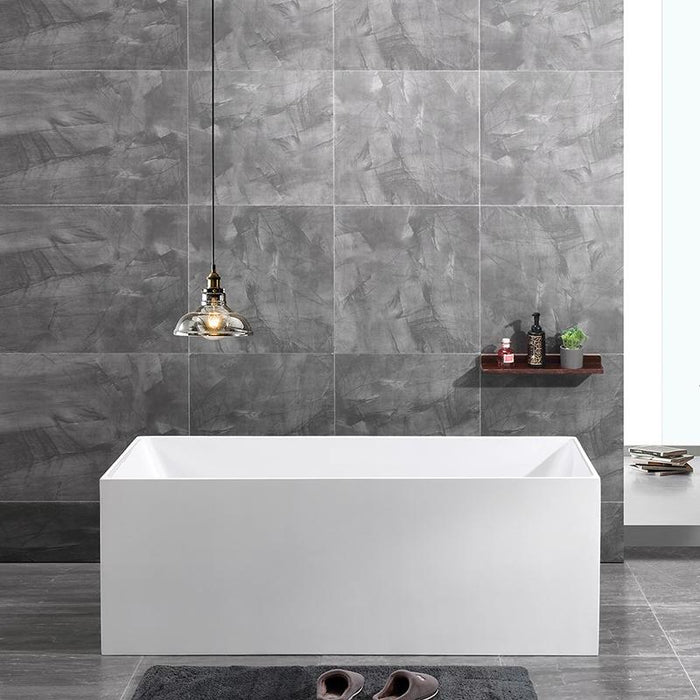 Messina 1000 Square Multi-Fit Freestanding Bathtub By Indulge® - Acqua Bathrooms