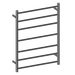 Nero | Graphite Gun Metal Heated Towel Rail Ladder - Acqua Bathrooms