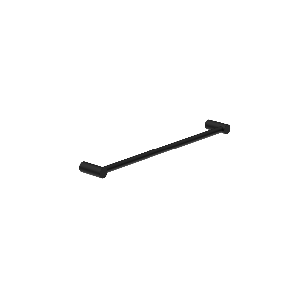 Nero | Mecca Curve Matte Black 600mm Single Towel Rail - Acqua Bathrooms