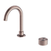 Nero | Opal Progressive Brushed Bronze Basin Mixer Set - Acqua Bathrooms