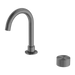 Nero | Opal Progressive Graphite Basin Mixer Set - Acqua Bathrooms