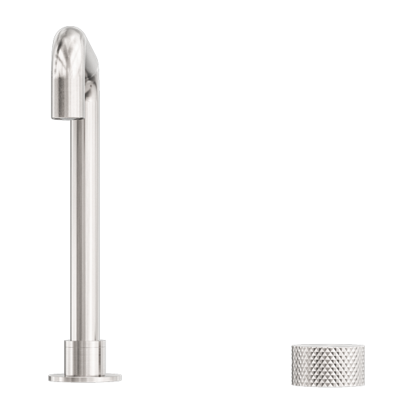Nero | Opal Progressive Brushed Nickel Tall Basin Mixer Set - Acqua Bathrooms