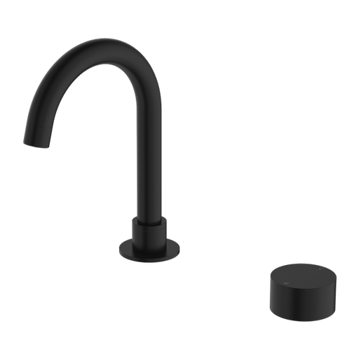 Nero | Kara Progressive Matte Black Basin Mixer Set - Acqua Bathrooms